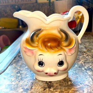 Vintage Antique Cow Creamer HARD TO FIND/ RARE